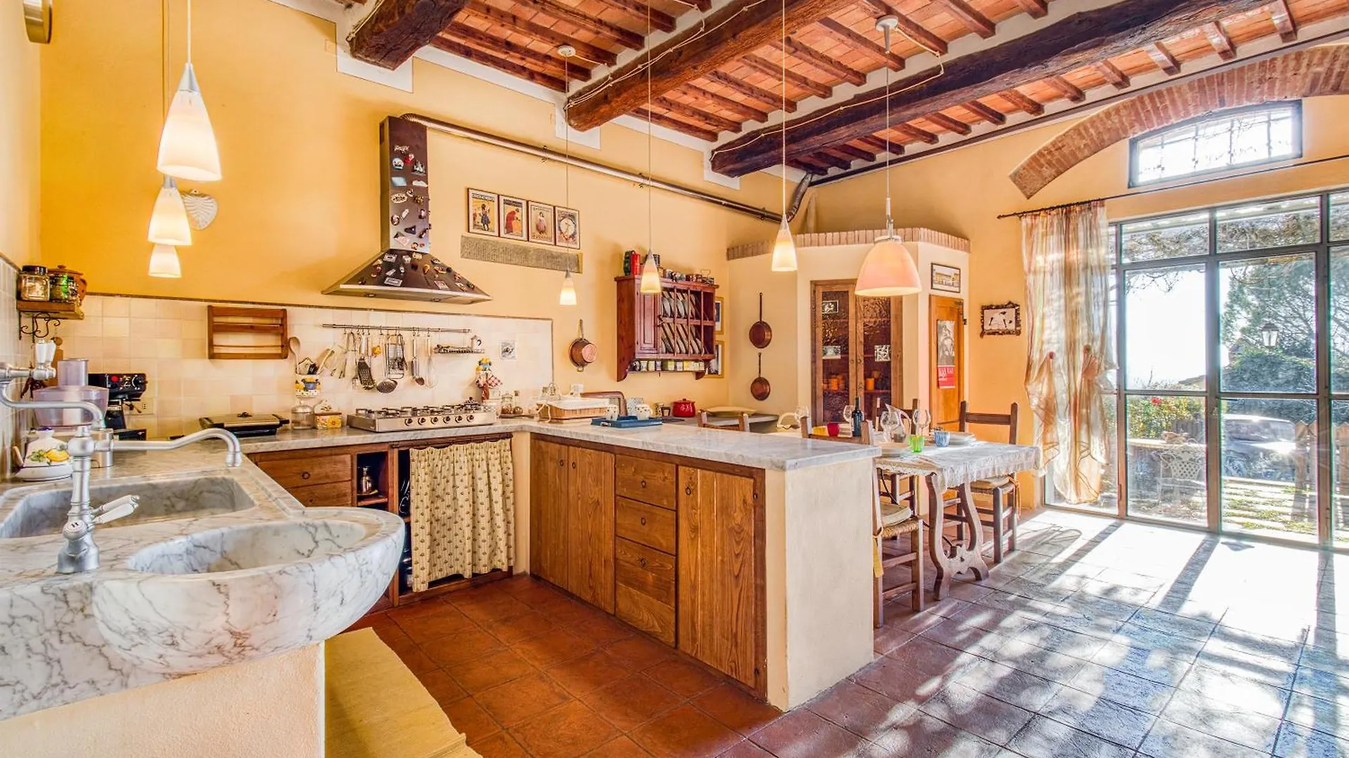 Apartment Tuscan Home Panoramic Hills Terrace - Happy Rentals Rignano Sull Arno Italy