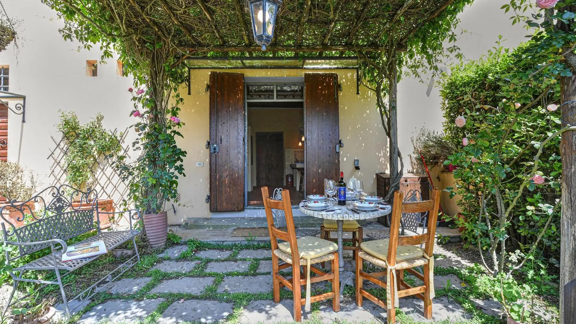 Apartment Tuscan Home Panoramic Hills Terrace - Happy Rentals Rignano Sull Arno Italy